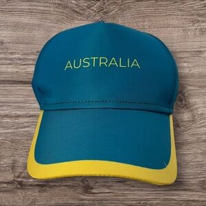 Blue and Yellow Australia Cap